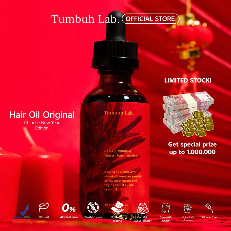 Tumbuh Lab Hair Oil Original Chinese New Year Edition